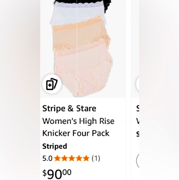 Stripe & Stare Sustainable & Empowering Women's Knicker FourMade-from 🌳 4 pcs